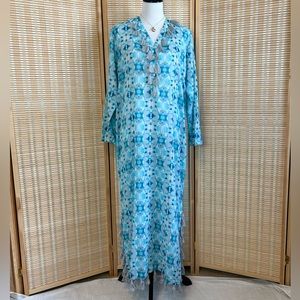 Laura Park x Annie Selke The Laurel Voile Kaftan